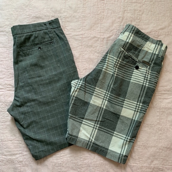Hurley Other - Two pairs of shorts - Billabong & Hurley - Sz 32